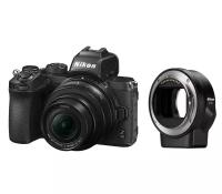 Беззеркальный фотоаппарат Nikon Z50 Kit 16-50mm VR + FTZ-адаптер