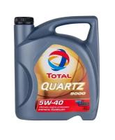Синтетическое моторное масло TOTAL Quartz 9000 5W40 4 л