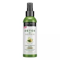 Спрей для укрепления волос John Frieda Detox Repair, Несмываемый, с термозащитой, 200 мл