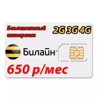 Безлимитный интернет Билайн 2G/3G/4G