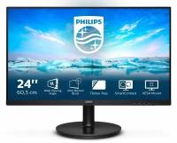 Монитор 23.8" PHILIPS 241V8L/00(01) Black (VA, 1920x1080, 75Hz, 4 ms, 178°/178°, 250 cd/m, 3000:1, +HDMI)