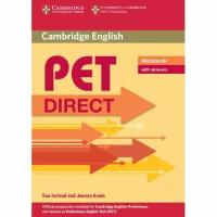 Sue Ireland "PET Direct Workbook with Answers"