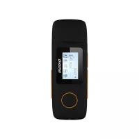 MP3 плеер Digma U3 4Gb черный/оранжевый