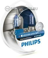 PHILIPS 12258DVS2 Лампа Philips H1 DIAMONDVISION (set - 2 шт.)
