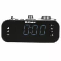 Радио-часы Telefunken TF-1593 Black/White