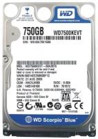 Жесткий Диск Western Digital WD7500KEVT 750Gb SATAIII 2,5" HDD