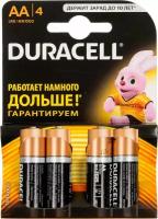 Элементы питания DURACELL LR6-4BL Basic