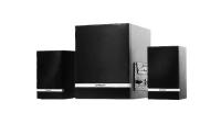 Crown CMS-357 черные (30W+2x10W, 40-20000 Гц, MP3-плеер(SD,USB), FM, ПДУ)