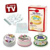 Набор кондитерский, для украшения тортов 100 PIECE CAKE DECORATION KIT