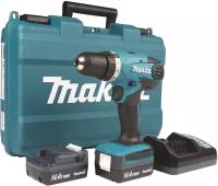 Дрель-шуруповерт Makita DF347DWE синий