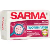 Мыло хозяйственное Sarma Против пятен 140 г 719703