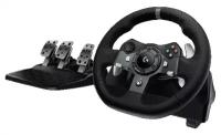 Проводной руль с педалями Logitech Driving Force G920 941-000123 (Black)