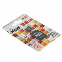 Mirex Карта памяти Mirex microSD, 32 Гб, SDHC, UHS-I, класс 10, с адаптером SD