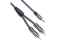 QED Кабель Jack Mini (3.5 Mm) - 2rca Qed Performance Audio Graphite 1.5m Qe6500