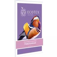 Простынь на резинке ECOTEX трикотажная, белый, 180x200x20