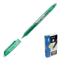 Ручка гелевая стираемая Pilot FRIXION BALL, узел 0.5 мм, чернила зелёные