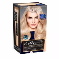 Краска для волос Loreal "Preference" 9.13 Байкал Очень светло-русый бежевый