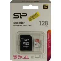 SD карта Silicon power Superior SP128GBSTXDV3V20SP