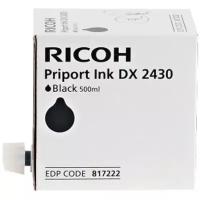 Чернила для дупликатора RICOH 817222 для Priport DX2330/2430 (1х500мл) черные