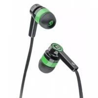 Наушники вкладыши с микрофоном Defender Pulse 420 мобильная гарнитура для смартфонов, зелёные