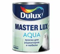 Краска Dulux Master Lux Aqua для радиаторов и мебели полуглянцевая BW 1 л