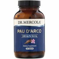 Dr. Mercola Pau D'Arco - Кора муравьиного дерева, 1000 мг 120 капсул