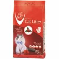 Van Cat Natural комкующийся наполнитель для кошачьего туалета 100% Натуральный без пыли пакет 15 кг