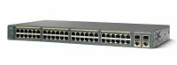 WS-C2960-48TC-S Коммутатор WS-C2960-48TC-S Catalyst 2960 48 10/100 ports + 2 T/SFP LAN Lite Image