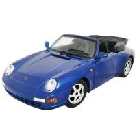 Porsche 911 Carrera Cabriolet коллекционная модель автомобиля 1:24 Bburago 18-22080