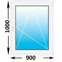 Пластиковое окно Veka WHS одностворчатое 900x1000 (ширина Х высота) (900Х1000)
