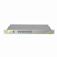 Мультиплексор CWDM, 9-канальный, 1270-1610 нм, одноволоконный, Rack Unit