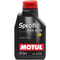 Моторное масло Motul Specific 505 01 502 00 5W-40 синтетическое 1 л