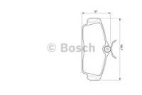 BOSCH 0986424781 Колодки тормозные дисковые перед