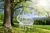 Гамак-кресло подвесное плетеное