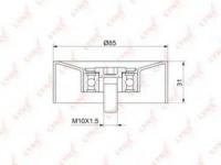 Натяжной ролик поликлиновой ремень Lynx PB-5136 Nissan: 11925-DB00A 11925-VW211 11750-2W200 11750-2W201 11750-2W202