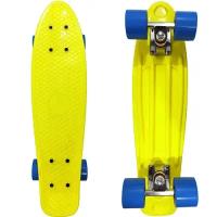 Penny board (пенни борд) Display Yellow/blue