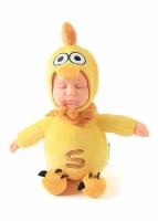 Кукла Мини Реборн: Желтый цыпленок Детская Логика