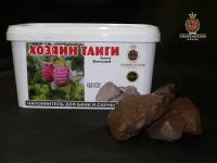 Камень для печей хозяин тайги Базальт Шоколадный (5,3 кг) ХХХ