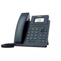 VoIP-телефон Yealink SIP-T30 чёрный ( 1 аккаунт, БП в комплекте)