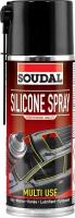 Смазка лубрикант Soudal Silicone Spray силиконовая 400 мл, 6 штук