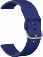 Силиконовый ремешок для Withings Steel HR GSMIN Sport Line 20, темно-синий (BT600826)