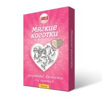 Cliny Колпачки на когти для кошек Мягкие коготки, жемчужно-белые, 40 шт. K206, 0,01 кг, 55983 (2 шт)