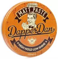 Dapper Dan Matt Paste Паста Для Укладки Волос 100 мл