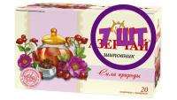 Azercay tea "Сила природы" Чайн.напиток с Шиповником 20 пак.х 1,8 г конв. (комплект 7 шт.) 2760551