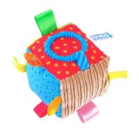 Развивающая игрушка Мякиши "Кубик с петельками"