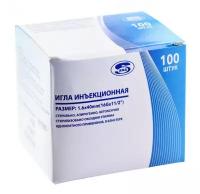 Игла инъекционная стерильная 16G (1,6*40) 100шт в уп