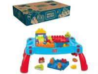 Конструктор для малышей Стол с блоками Fisher-Price Mattel Mega Bloks