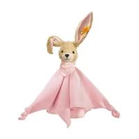 Комфортер Steiff Hoppel Rabbit pink (Штайф Кролик Хоппель розовый 28 см)