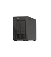 Сетевое хранилище QNAP SMB NAS, 2-tray w/o HDD. 2xHDMI-port. 4-core Celeron J6412 2-2.6 GHz, 8GB DDR, 2x2.5Gb LAN, 2 x M.2 2280 PCIe Gen 3 x2