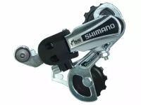 Задний переключатель SHIMANO TOURNEY RD-TY21-GS 6 ск гайка(серебристый)